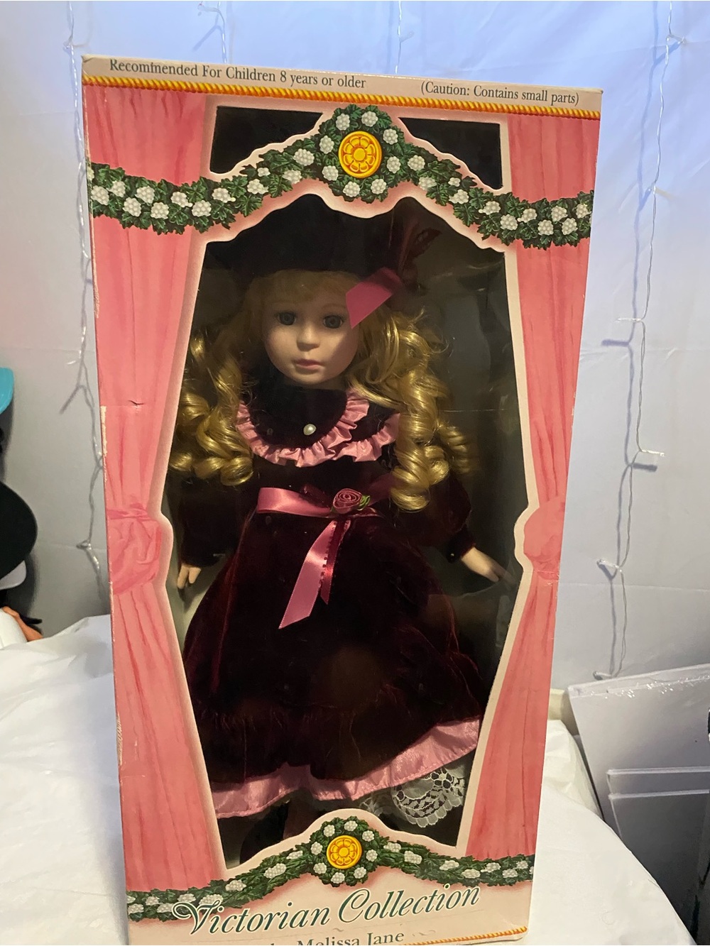 Melissa Jane Doll - Pink and Burgundy